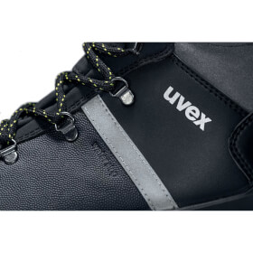 uvex 2 construction Sicherheitsschuhe S3 SRC Schnrstiefel mit wasserabweisendem Leder