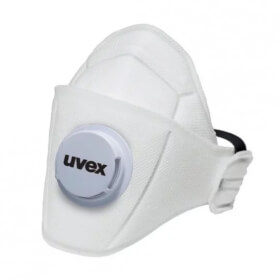 uvex silv - Air premium 5310 Atemschutzmaske FFP3 Partikelmaske mit Ausatemventil