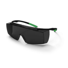uvex Schutzbrille super f OTG mit Schweierschutz berbrille mit Schweierschutzstufe 5