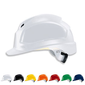 uvex Schutzhelm pheos B-WR mit Drehrad-Verschlusssystem, Metallspritzer geschützt