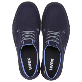 uvex 1 business Sicherheitshalbschuh 84282 S3 SRC blau sehr bequemer Schuh im super modernen Businesslook