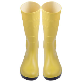 uvex Nora Sicherheitsstiefel 94756 S5 SRC gelb hoher PVC Stiefel mit Ausziehhilfe