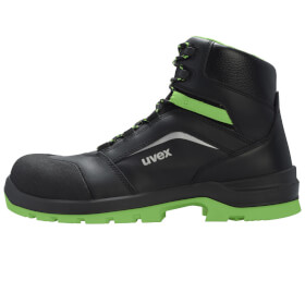 uvex 2 xenova Sicherheitsschnrstiefel 95662 S3 SRC grn leichter und moderner Glattlederstiefel mit PU verstrkter Lederberkappe