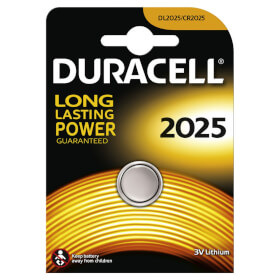 Duracell Knopfzellen Lithium 2025 Knopfzellenbatterie