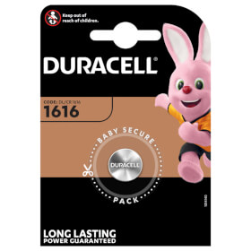 Duracell Knopfzellen 1616 (DL / CR1616) Knopfzellenbatterie