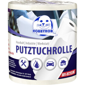 Robbyrob Cellulose Putztuchrolle lebensmittelecht, langlebig und saugstark