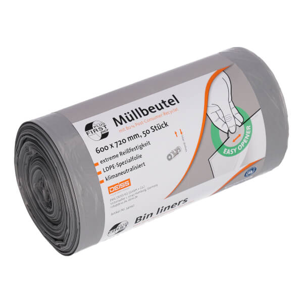 Deiss Abfallsäcke 240 L grau 75 my (50 Stk.) ab 56,04 Deiss Abfallsäcke 240 L grau 75 my (50 Stk.) ab 56,04