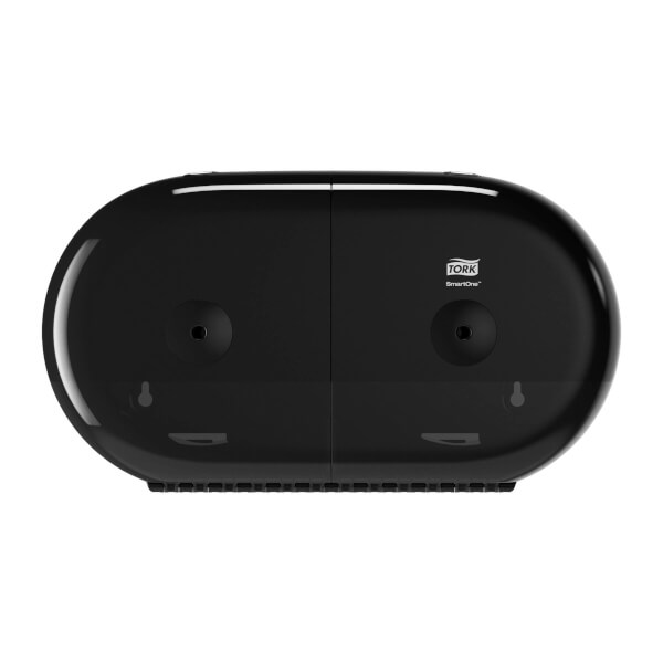 Tork 682008 SmartOne Mini Doppelrollenspender für Toilettenpapier Spendersystem T9 im Elevation Design