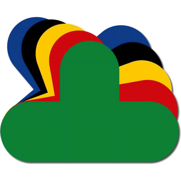 Heinz Lager Schablonenset 5-teilig - Perfekte Markierung Für Lagerflächen & Verkehrswege