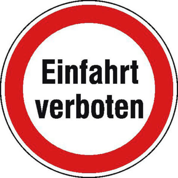 SCHILDER HIMMEL Warnschild 'Einfahrt Für LKW Verboten' - Anpassbar, Alu-Verbund, 21x15 Cm, Mit Schrauben