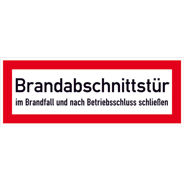 Schild Steigleitung trocken PVC 10,5 x 29,7cm 