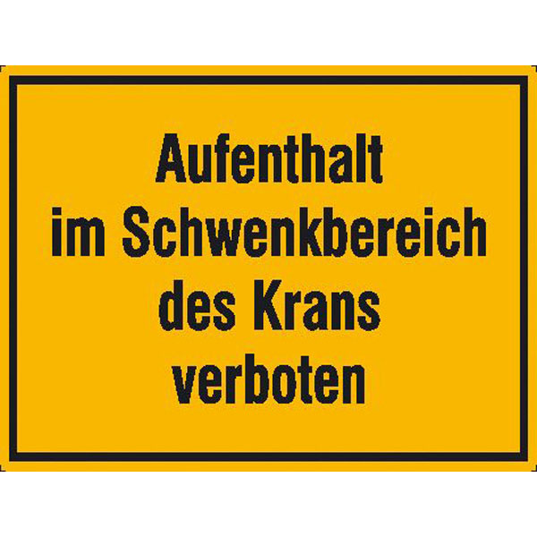 Baustellenschilder Und Baustellenkennzeichnung Gunstig Kaufen