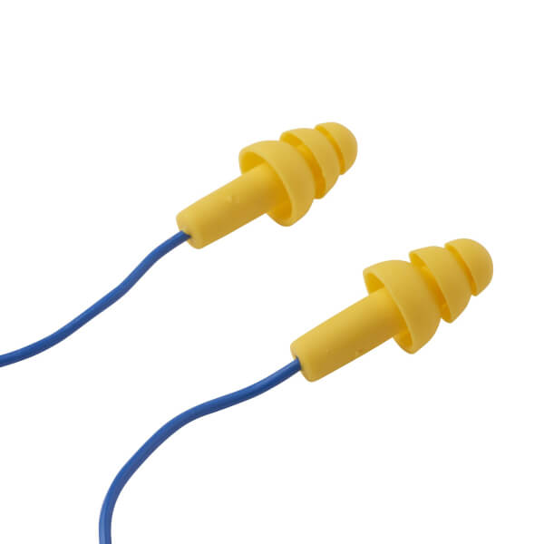 Gehörschutzstöpsel Ohrstöpsel 3M™ E·A·R™ Ultrafit™, vorgeformt und lamellenförmig - mit Vinylkordel
