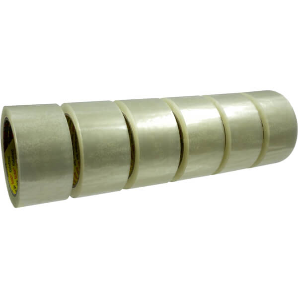 Scotch® Verpackungsklebeband 309 transparent, leise, für leichte bis mittelschwere Kartons,