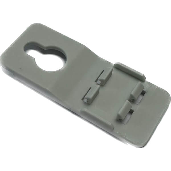 Wandaufhänger für Aluminiumprofile zum Einschieben in den Rückrahmen