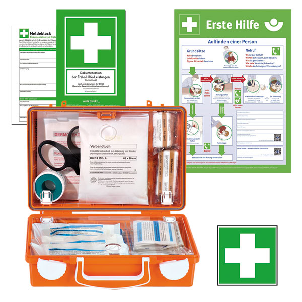 Erste-Hilfe-Koffer DIN 13157 Komplettset