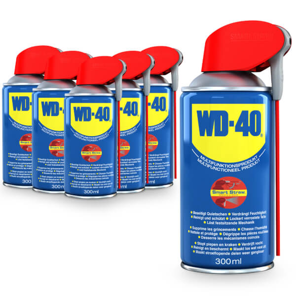 schön und einzigartig WD-40 Multifunktionsöl mit Smart-Straw - Schmiermittel Rostlöser 6er in kaufen Kontaktspray Sparset Feuchtigkeitsverdränger Einem