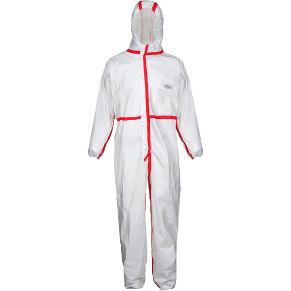Schutzanzug HygoStar Overall Virus Schutzkleidung Typ 4B/5B/6B weiß XL 
