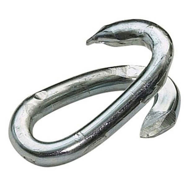 4 Stahl-Kettenglieder - 1,2t Traglast Für Anhänger & Hebearbeiten