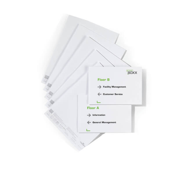 AVERY Zweckform Namensschilder Set - Bedruckbare Ausweishüllen Für Veranstaltungen