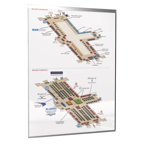 ClickFix Infotafel manipulationssicheres Schild aus Acryglas und Edelstahl