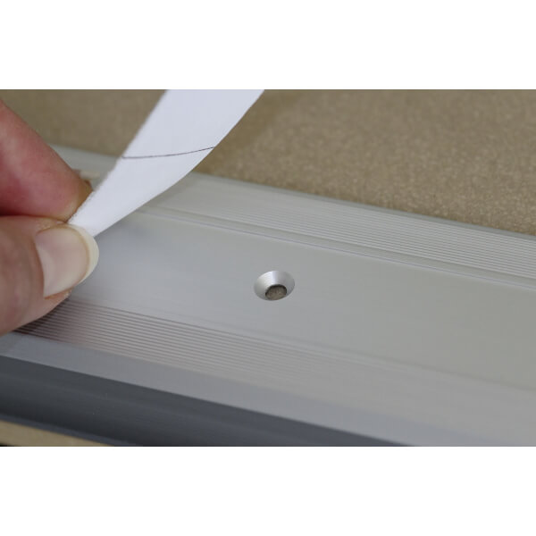 Antirutsch-Treppenkantenprofil, Doppelstreifen, Universal, Farbe Antirutschbelag: tagesfluoreszierend, schwarz/gelb,