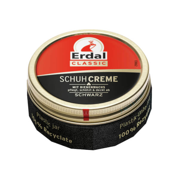 Erdal Classic Schuhcreme Dose schwarz pflegt, schützt das Leder und deckt ab