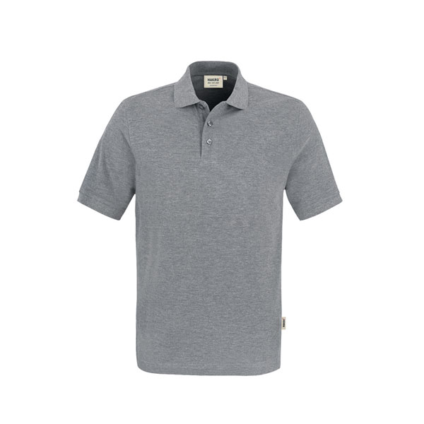 Berufsbekleidung Poloshirts HAKRO Poloshirt CLASSIC, grau - meliert ,