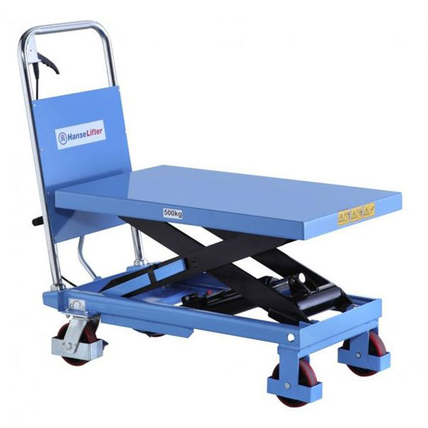 【HIROさん専用】UNHALFDRAWING LIGHTWEIGHT Hanse Lifter® SPA150 manueller Scherenhubtischwagen mit