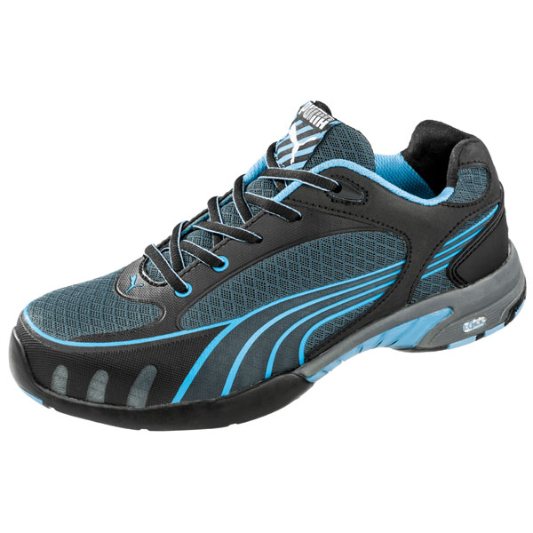 Puma Sicherheitsschuhe Fuse Motion Blue Wns S1 HRO SRC Halbschuhe speziell für Damen mit Stahlkappe Puma Sicherheitsschuhe Fuse Motion Blue Wns S1 HRO SRC Halbschuhe speziell für Damen mit Stahlkappe