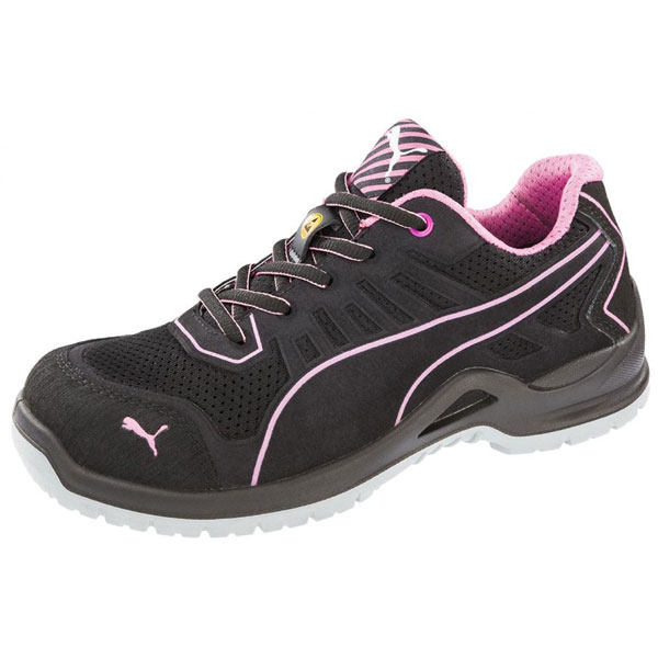 Puma Sicherheitsschuhe Fuse Tc Pink Wns Low S1P ESD SRC Halbschuhe speziell für Damen mit Stahlkappe Puma Sicherheitsschuhe Fuse Tc Pink Wns Low S1P ESD SRC Halbschuhe speziell für Damen mit Stahlkappe