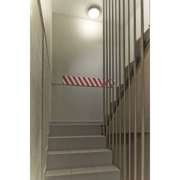 Garagenwandschutz rot/weiß selbstklebender Schaumstoff extra lang kaufen