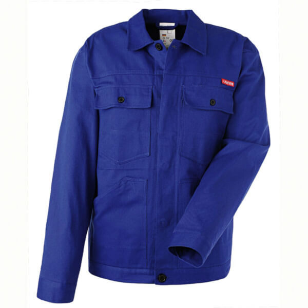 Max-Popular Arbeitsjacke Blau - KFZ, Montage, Schutzjacke 260g/m²