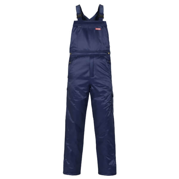Kälteschutzkleidung Kälteschutzhosen PLANAM Piloten - Latzhose, marine,