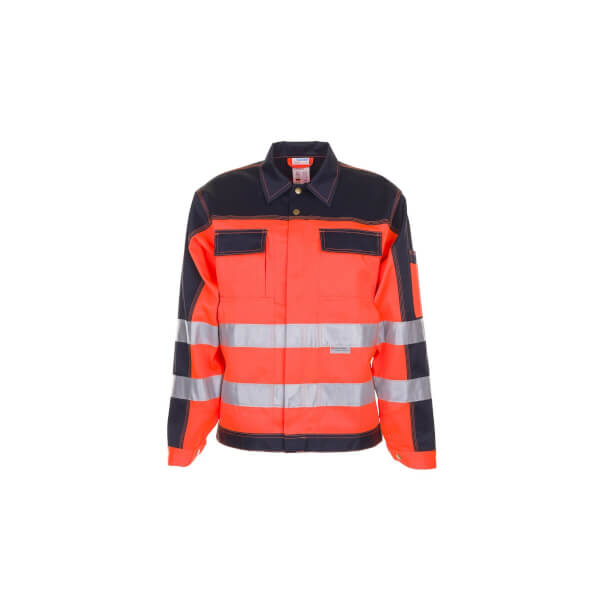 Warnschutzkleidung Warnschutzjacken PLANAM Warnschutz - Bundjacke, orange - marine