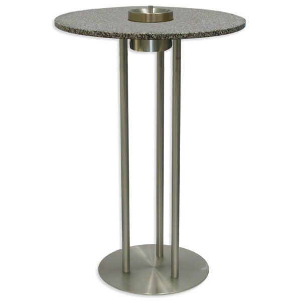 DRIXNO Stehtisch 100x90cm - Kücheninsel Mit Marmoroptik | Verstellbare Füße & Schubladen