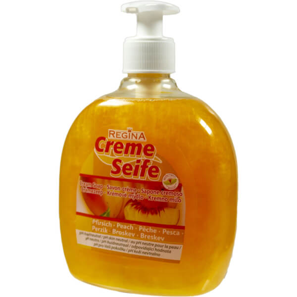 REGINA Cremeseife Pfirsich Spenderflasche