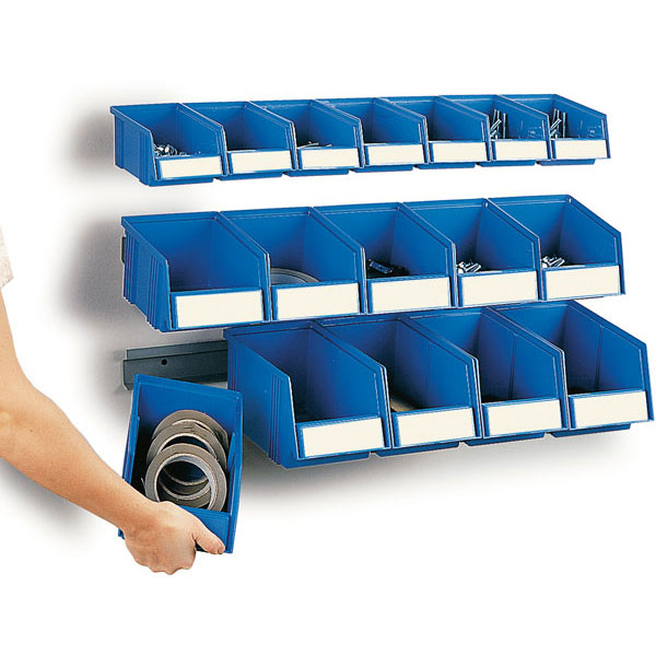 Treston Wandschiene zum einhängen von Sichtlagerkästen