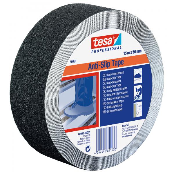 tesa Anti - Rutschband schwarz 15 x 100 rutschhemmendes Klebeband
