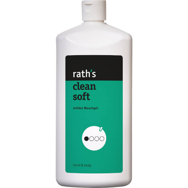 raths clean soft Hautreinigung mildes Waschgel bei leichten Verschmutzungen
