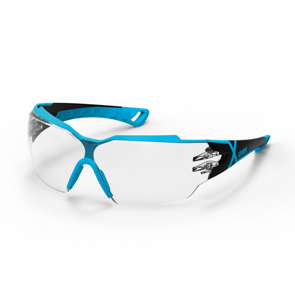 Uvex i-guard, Schutzbrille, Unisex, Blau, Grau