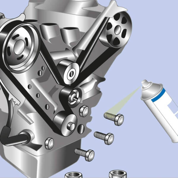 Weicon AntiSeize HighTech Spray langhaltender Schutz gegen Korrosion